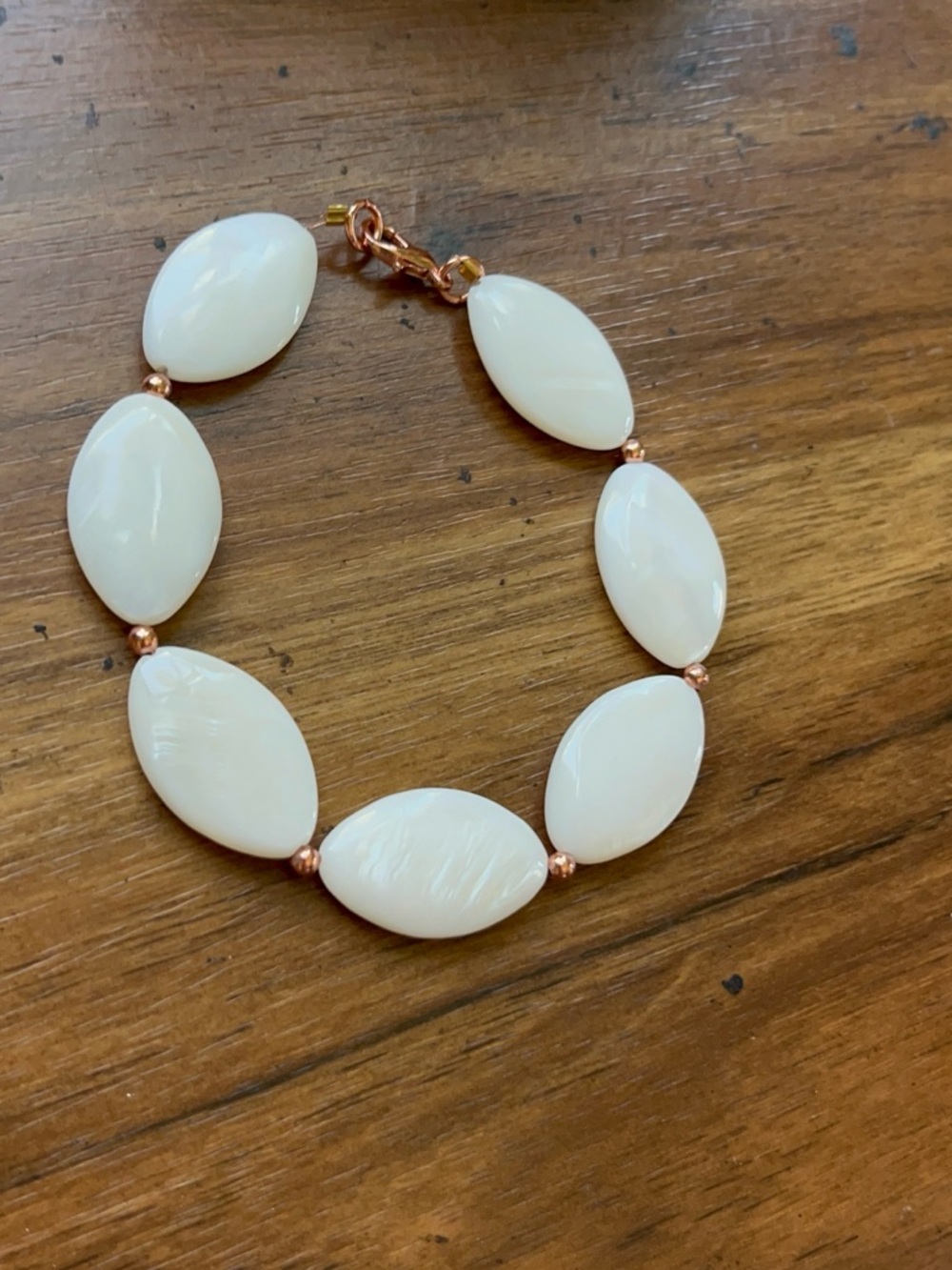 SHELL BRACELET (rose gold)